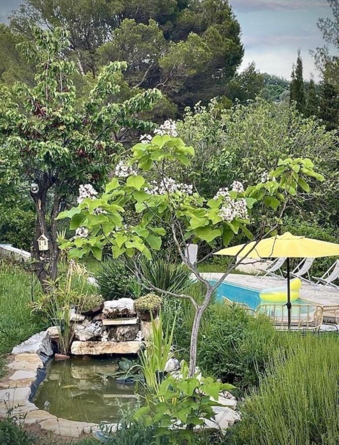 Villa Avec Piscine Au Calme Seillans Bagian luar foto